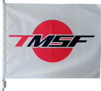 TMSFの応援フラッグ